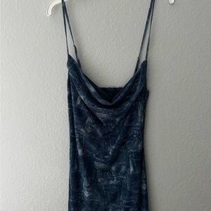 Jean design dress